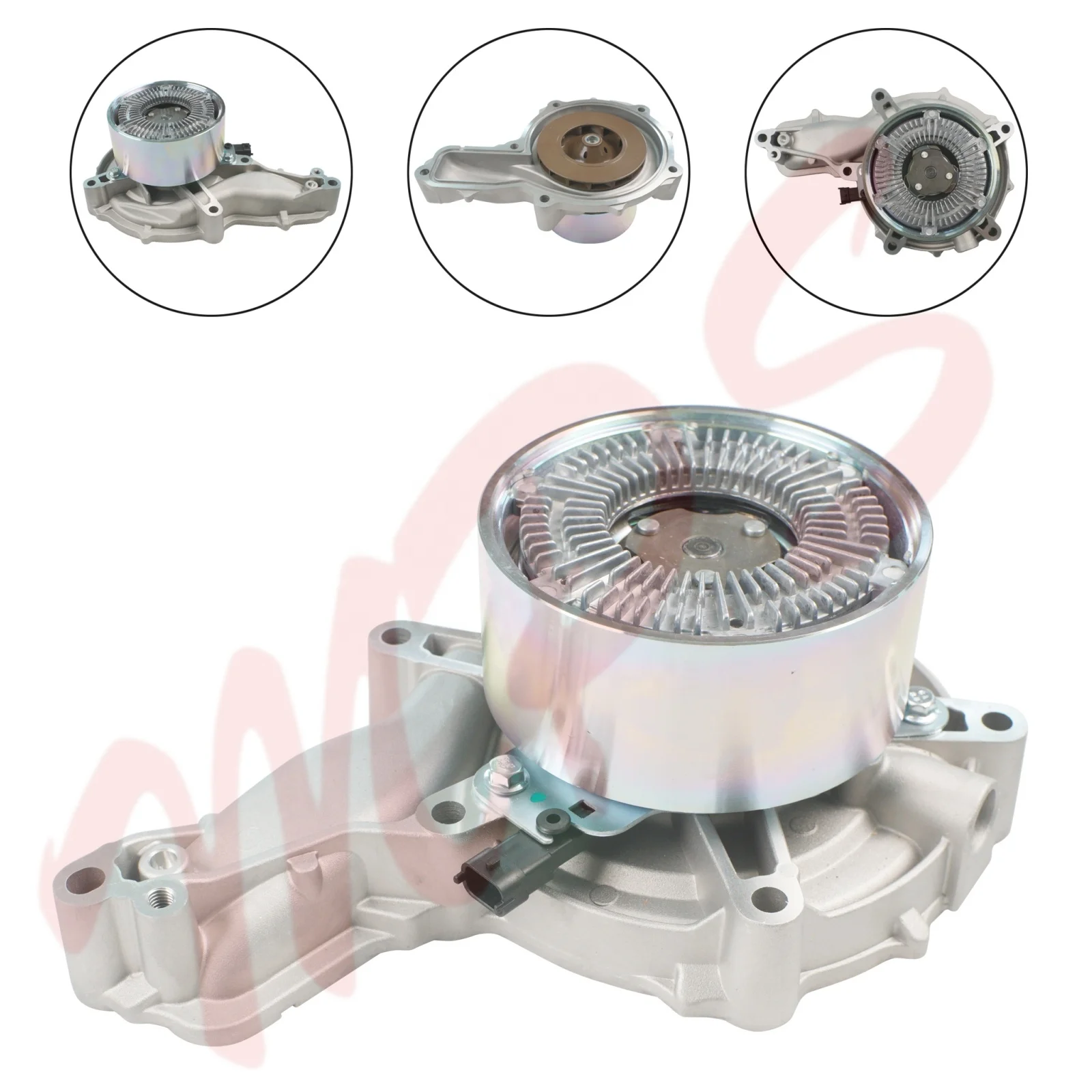 

Heavy With Clutch For V olvo VA VH VNL Engine D13 D16 R enault 24152057 85151955 22183231 22552995 23959591 Water Pump