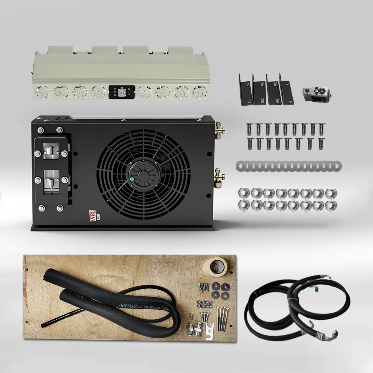 

2026 New Car air Conditioning System 24V Truck Parking Cooler Universal Ac 12v Car air Conditioner