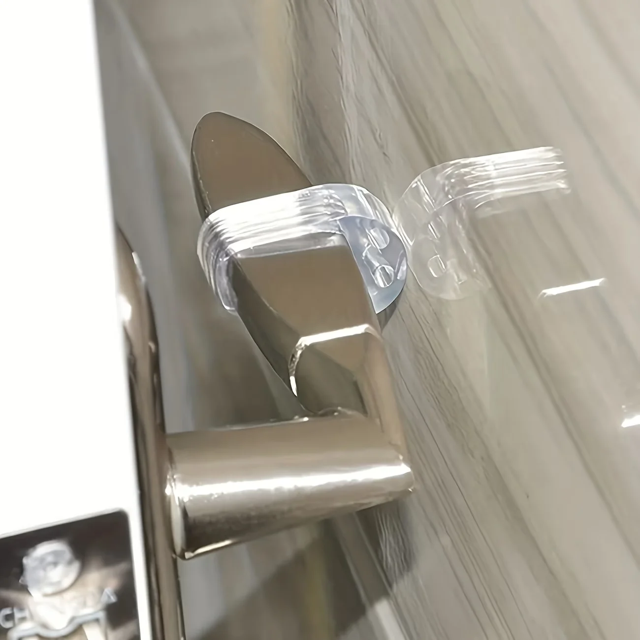 3/5‑Pcs Rubber Door Handle Anti‑Collision Guards, Silent Noise‑Reducing Door Stopper Rings, Back‑of‑Handle Protectors for Door
