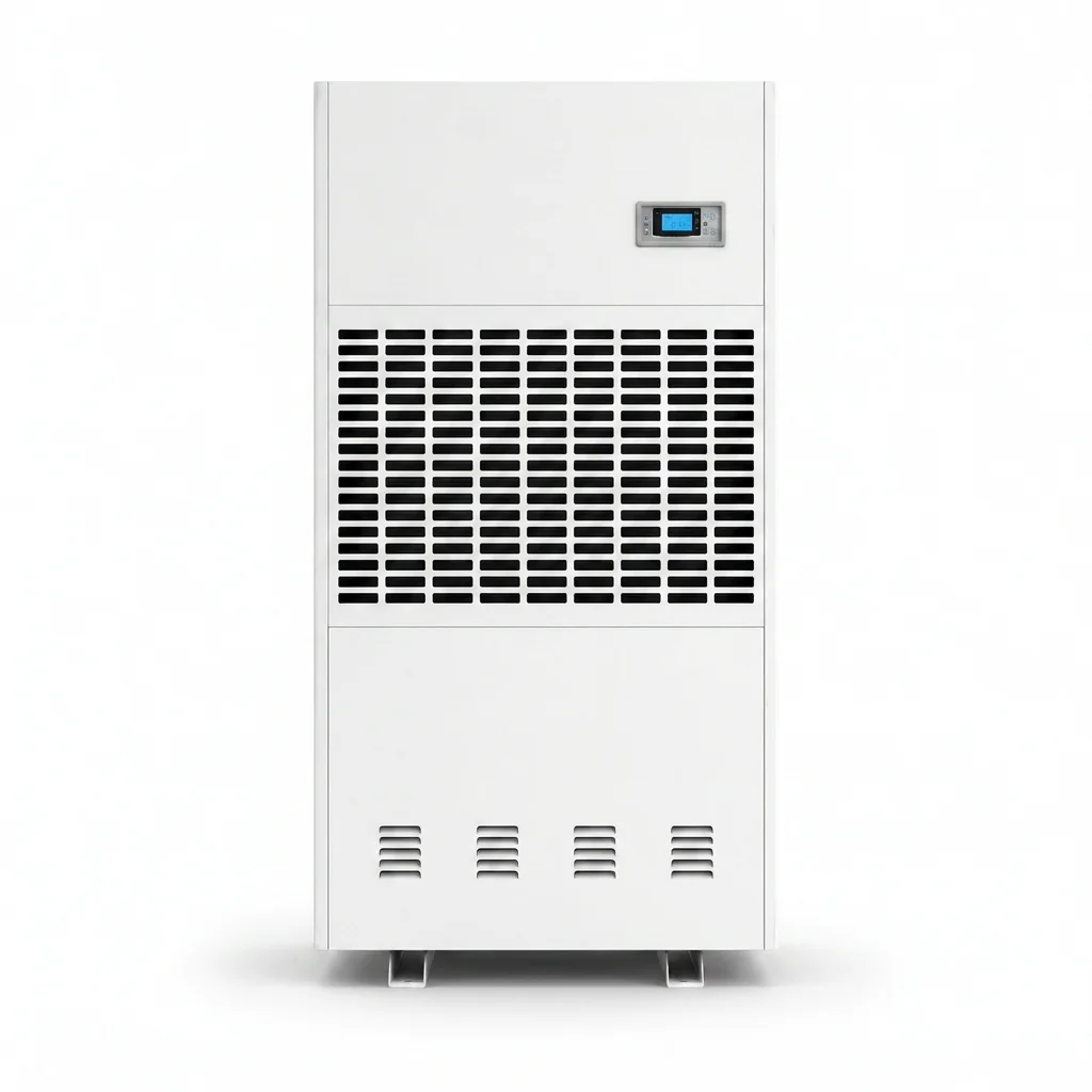 New Electric 60KG/H Industrial Refrigerant Dehumidifier High Efficiency Moisture Removal Equipment