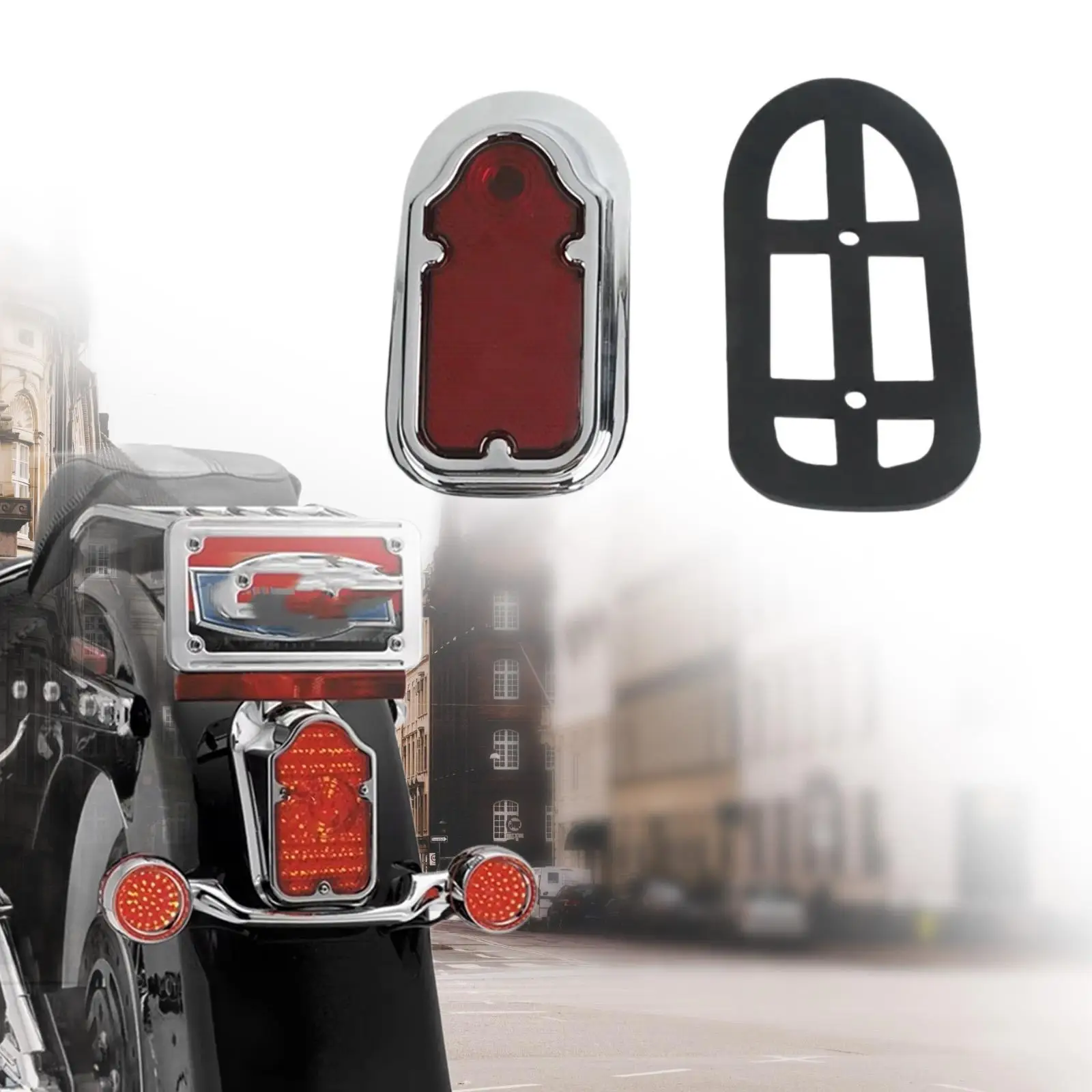 

Motorcycle Brake Tail Light Rear Light Universal Easy Installation Practical