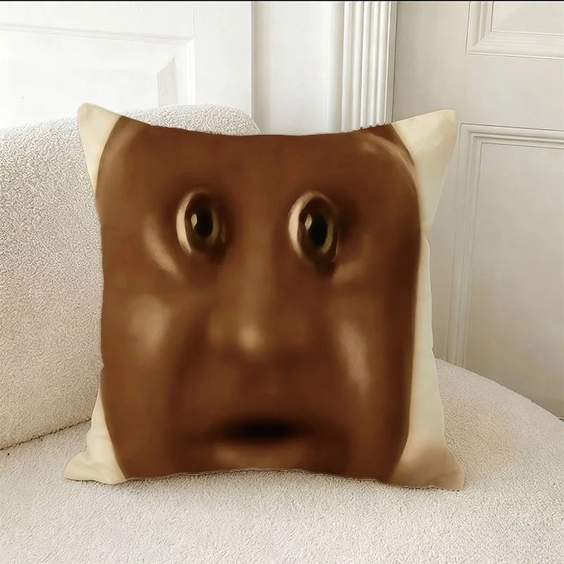 【Bell Pepper Pillow】Abstract Funny Cushion Cover, Zippered & Machine Washable, Home Universal Pillowcase