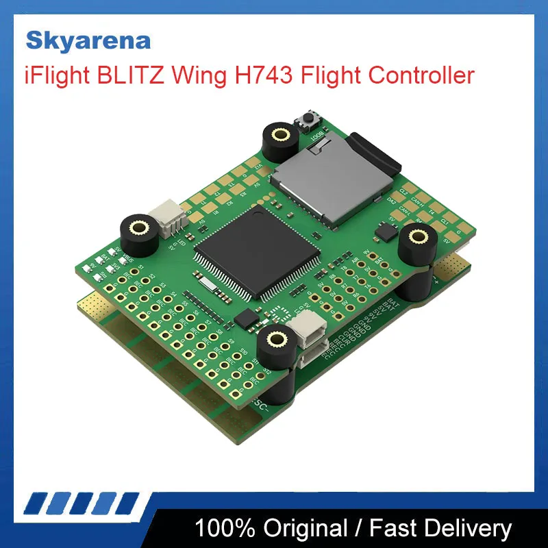 

iFlight BLITZ Wing H743 Flight Controller / BLITZ E80 Single ESC / XING2 4120 515KV Motor for FPV parts