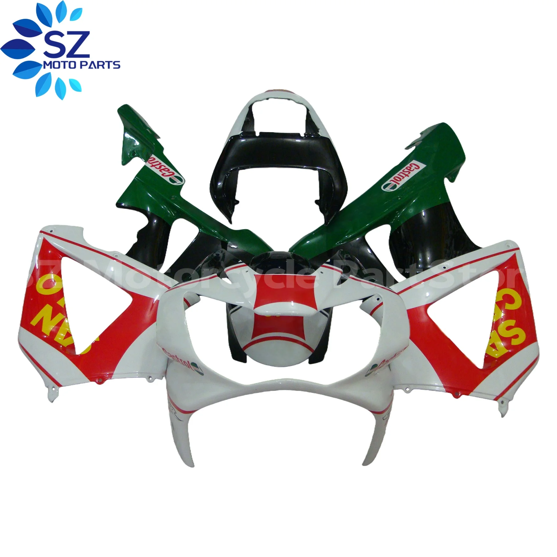 

Motorcycle Fairings Kit for HONDA CBR900RR 929 2000 2001 CBR 929 00 01 Injection painted Bodywork Set