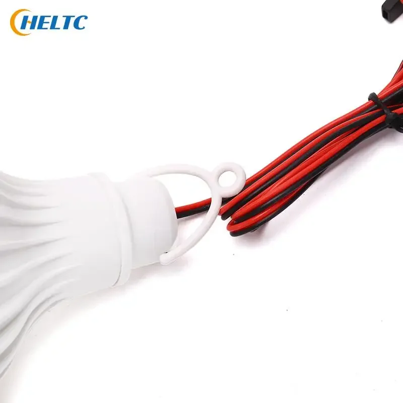 High Power LED Clip Light for Camping Solar Hunting Emergency - 3-12W 12V Portable LED Bulb