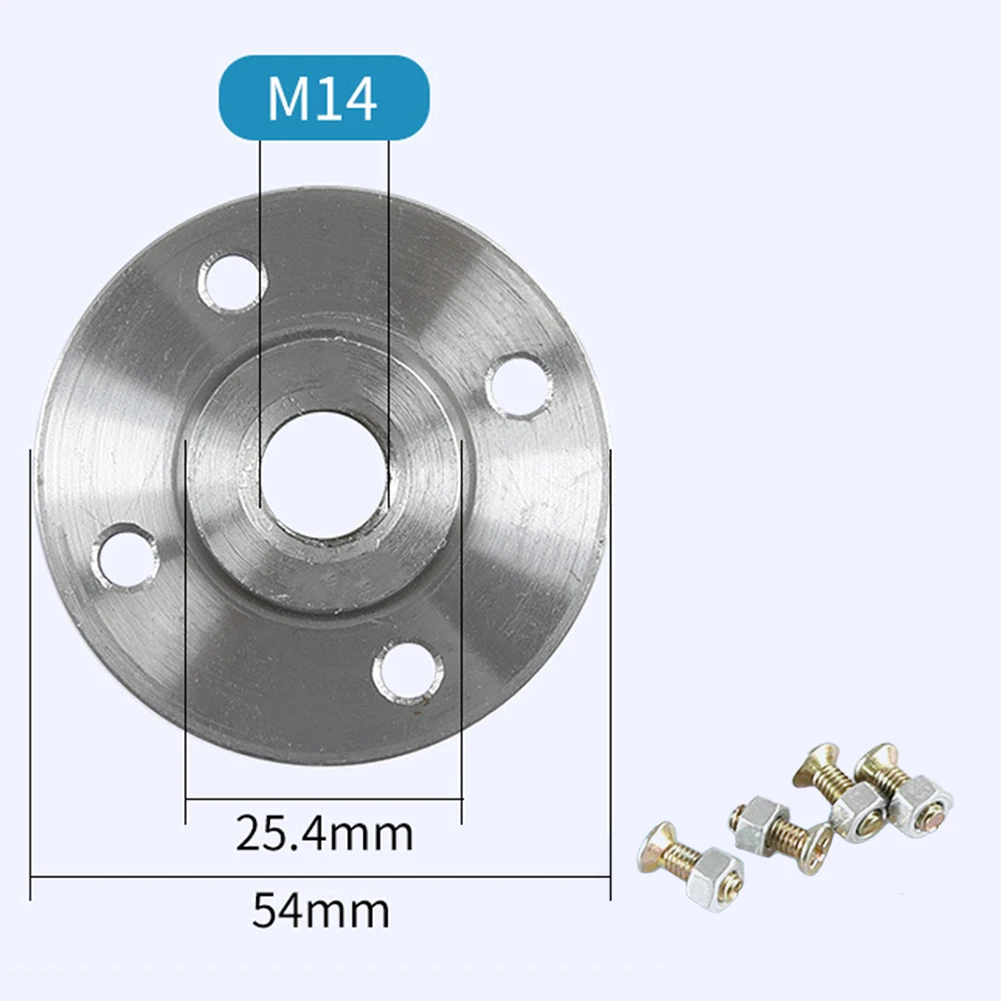 1 stücke flansch m10 m16 zum Anschließen der Sägeblatt schneid scheibe mit Winkels chl eifer m10 20mm 22mm 25,4mm m16 22mm Hardware