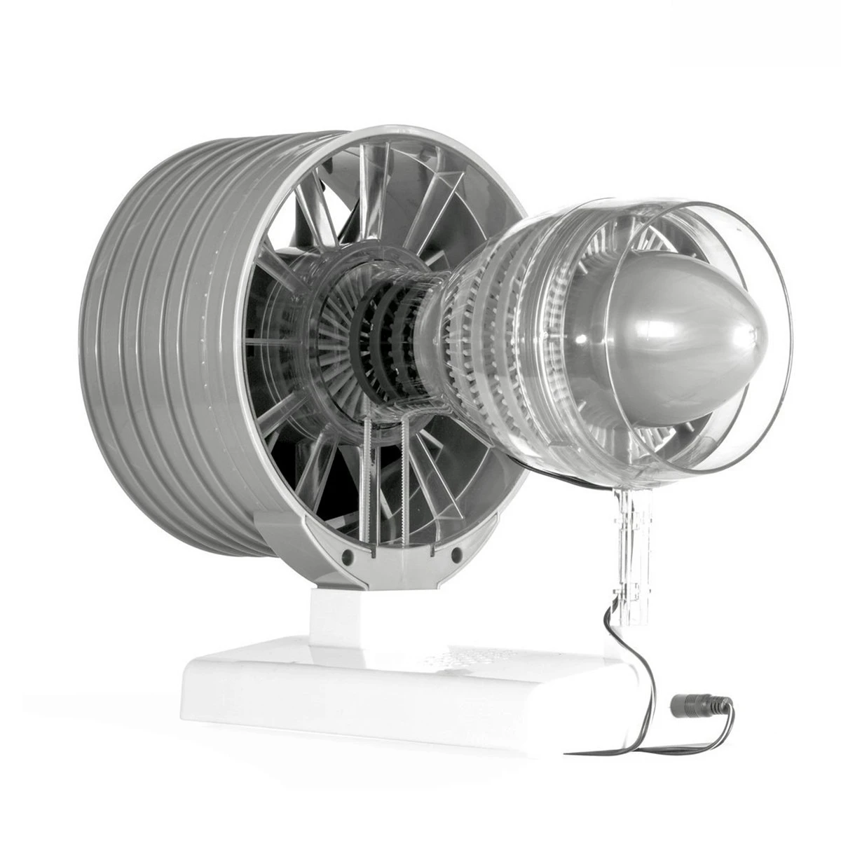 Assembled Turbofan Engine Model Jet Scientific Teaching Model Movable