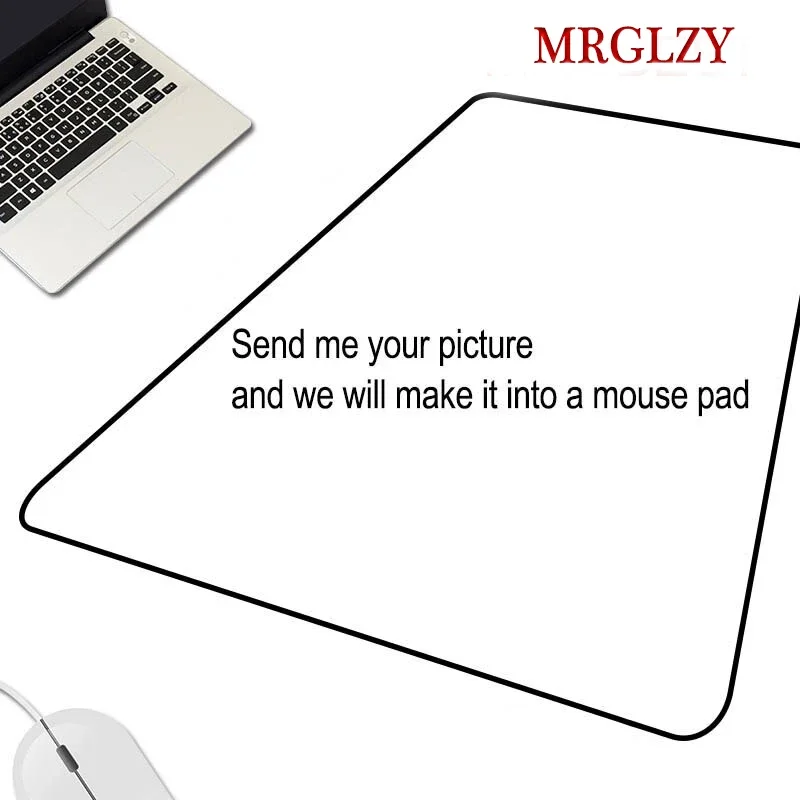 MRGLZY-alfombrilla de ratón personalizada para cualquier tamaño, Protector de escritorio, alfombrillas de escritorio, PC, Notebook para LOL, Impresión de empresa, su foto XL