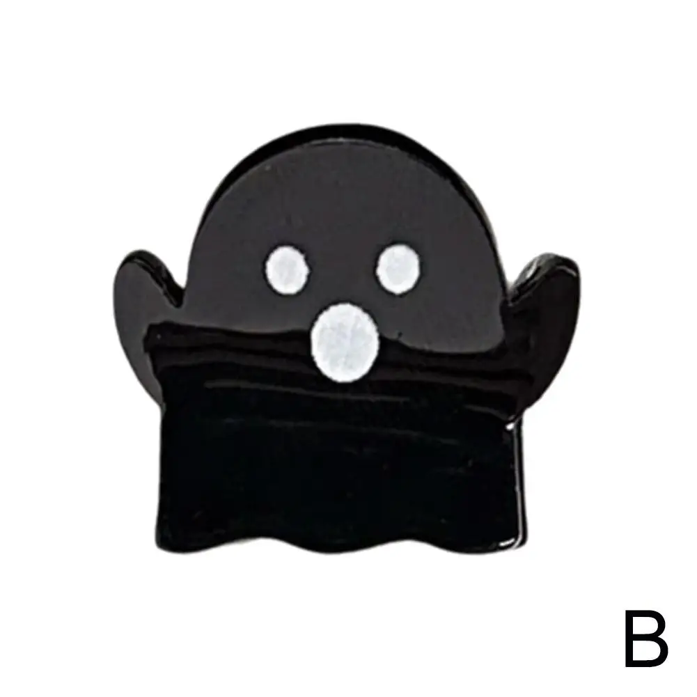 New Spooky Cute Personality Ghost Mini Hairpin Halloween Hair Clip Halloween Hair Styling Tool For Women Decorative Supplie I6A4