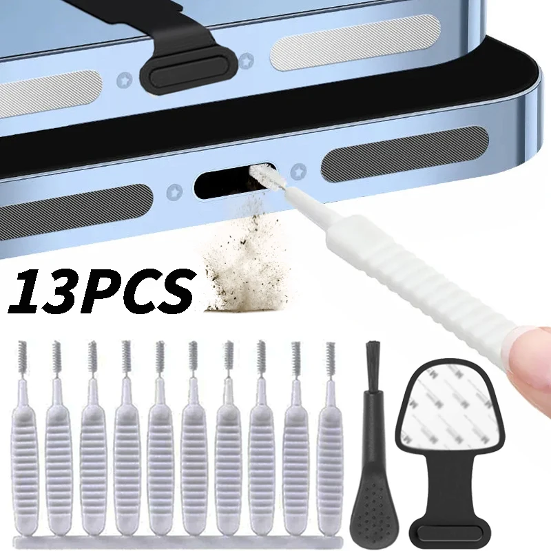 13/1Pcs Cleaning Brush Dust Plug Cell Phone Charging Port Dust Cleaning Brush Shower Dust Cleaning Brush Keyboard Cleaning Tools