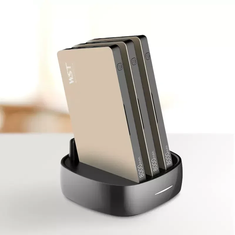 For WP931B8 luxury gift power bank mobile share power charging station for multiple devices