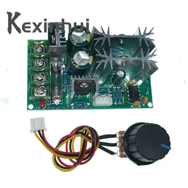 PWM وحدة تحكم في سرعة محرك التيار المستمر التبديل تيار مستمر 20A الجهد الحالي منظم 10-60 فولت PWM عالية الطاقة محرك وحدة 60A 12 فولت 24 فولت 36 فولت 48 فولت