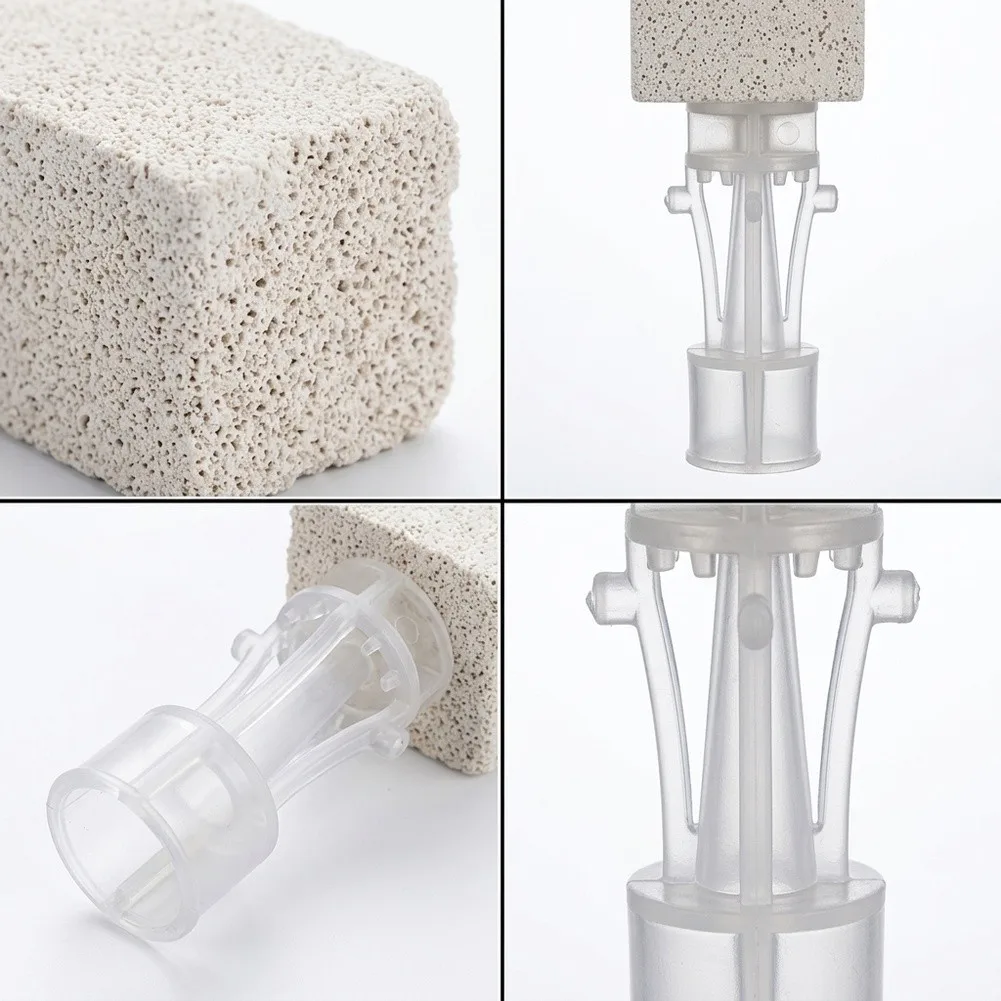 Swimming Pool Descaling Pumice Stone 23.5 x 4.5 cm Natural Abrasive for Wet or Dry Cleaning of Pool Edges and Floors