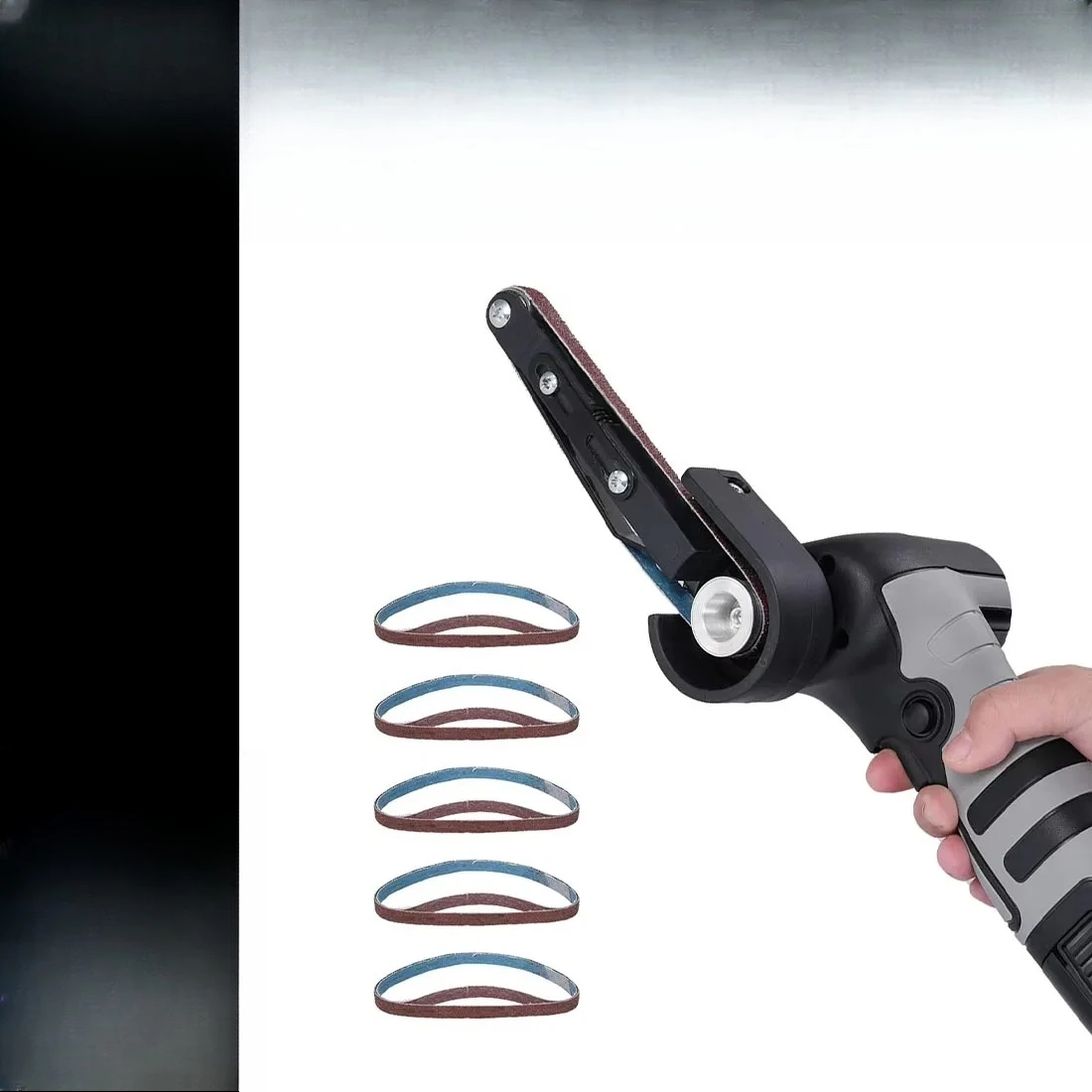 electric-mini-sander-sand-machine-pipe-sander-polisher-belt-grinder-6500rpm-variable-speed-for-wood-metal-plastic