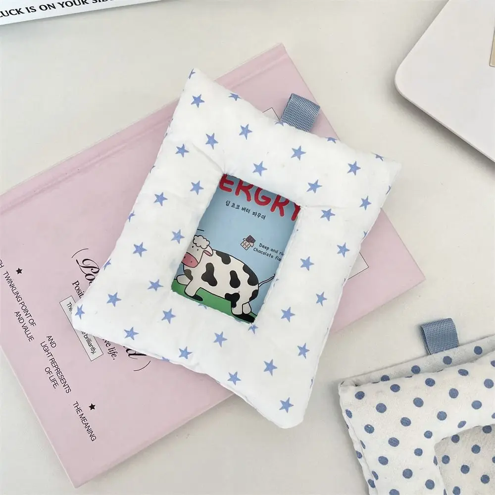 High Quality Cotton Photocard Holder Portable Display Photo Protector Case Storage Card Holder Students