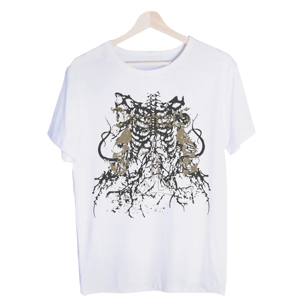Men's Skeleton Abstract Graphic Tee, Short Sleeve Crew Neck T-Shirt for Casual Streetwear and Everyday Outfits