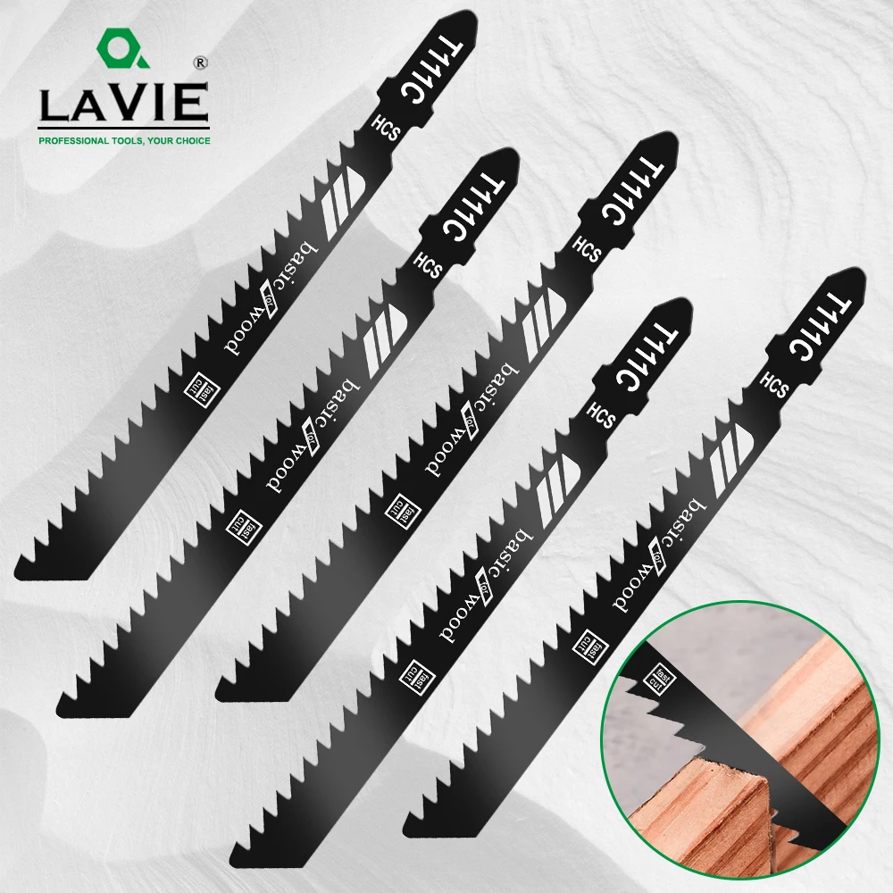 

LAVIE Saw Blades Cutting Tool T111C T144D T244D T118A T118B For Softwood For Wood Plastic Ground Teeth Reciprocating