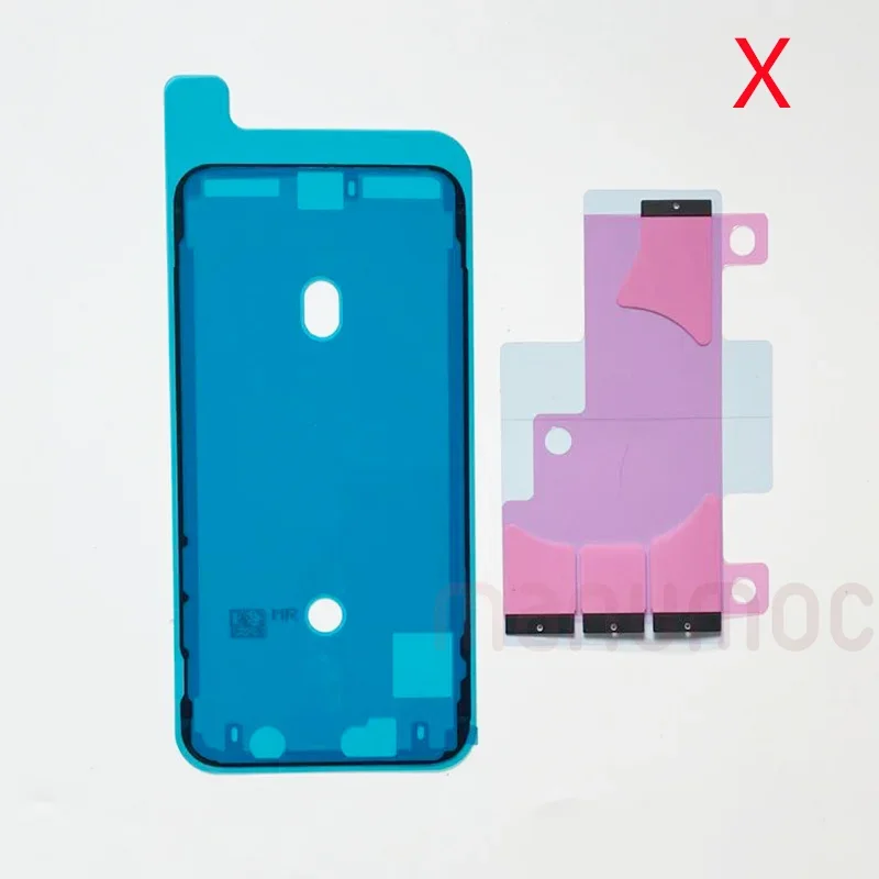 1 مجموعة مقاوم للماء + بطارية لاصق ملصق الشريط آيفون 7G 7P 8G 8P 11 برو ماكس 12 Mini 14 15 16 Plus LCD إصلاح الشاشة