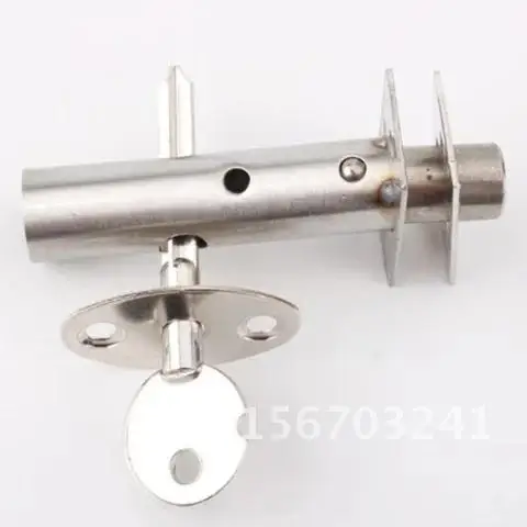 Mortise Door Lock Iron Pipe Well Lock Fire Door Escape Aisle Lock For Double Fan Fire Doors Of Hotels Families Factory Invisible