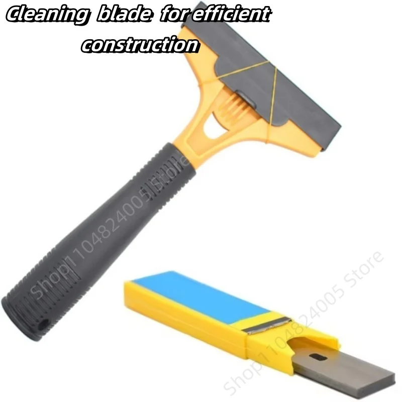 Cortador de pala de limpieza de azulejos multifuncional, cuchillo de limpieza portátil, raspador de azulejos de suelo de vidrio, herramienta manual de eliminación de costuras