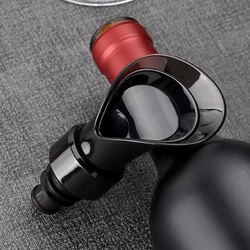 레드 와인 코르크 디캔터 에센셜 에어레이터 세트, 침전물 필터, 크리에이티브 푸어, 신선도 유지, 꽃잎 모양 최고의 선물