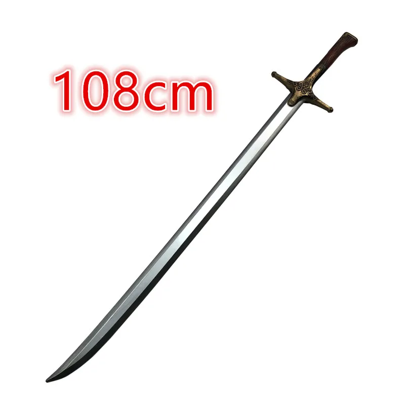 Cosplay Alice Sword 1:1 Weapon Wild Hunt Sword Eredin White Wolf Prop Role Play Gift Safety PU Wizard Aerondight Jewel Sword