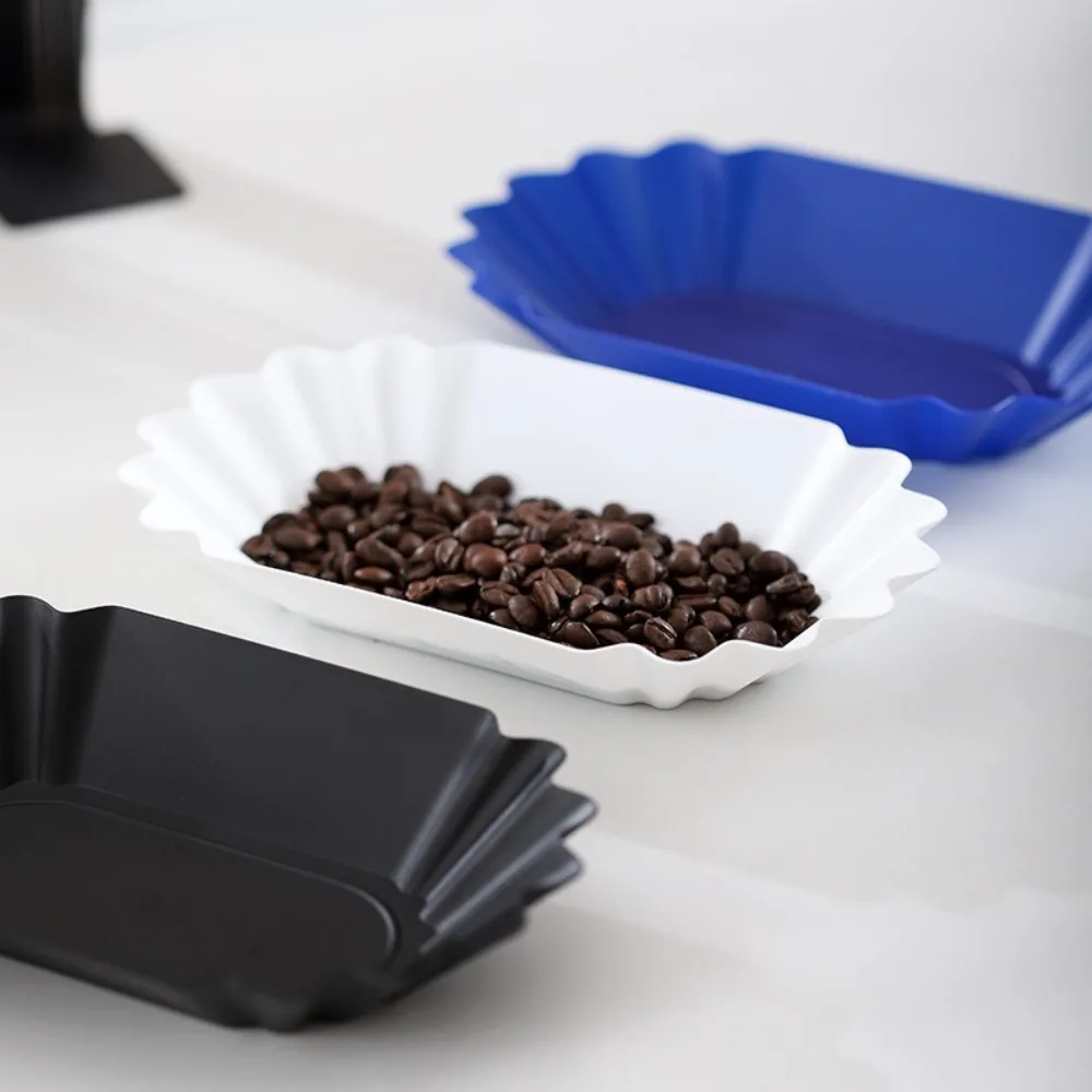 Plastic Coffee Bean Tray Bean Display Tray Roasted Coffee Beans Serving Tray Barista Tools Espresso Accessories for Cafe Kitchen