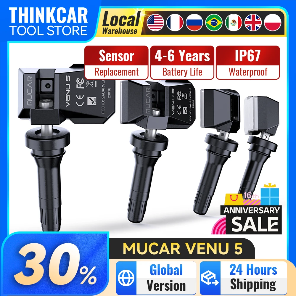 4PCS Mucar Venu 5 T…