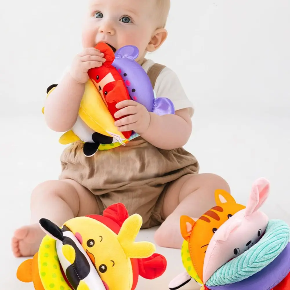 كرة فهم يدوية للأطفال من القطيفة، كرات ذكاء للتعليم المبكر من مونتيسوري، كرات قماشية للتدريب مصنوعة يدويًا