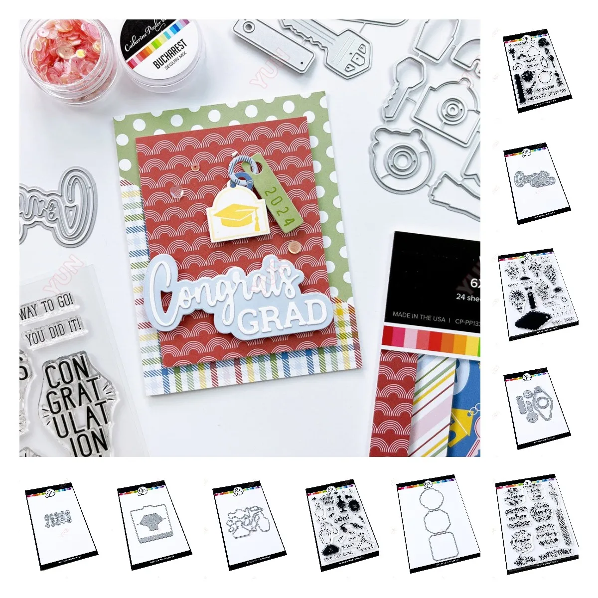 Heaven Scent Label Perfume Bottle Suite Motel Key Dies Metal Cutting Dies and Stamps Scrapbooking Stencil Paper Cards Handmade
