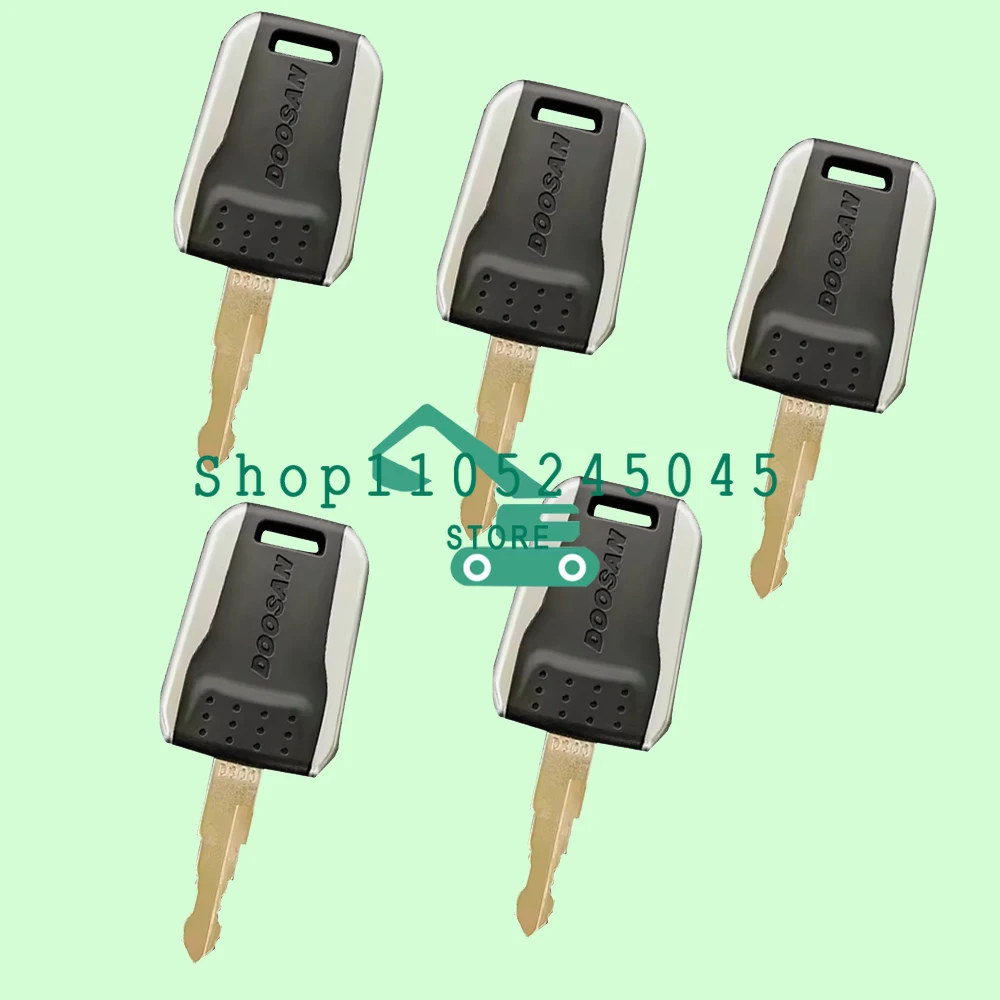 

20PCS D300 Keys for Deawoo Doosan Terex High Quality Excavator Heavy Equipment Ignition Start Switch Door Lock Fit E80