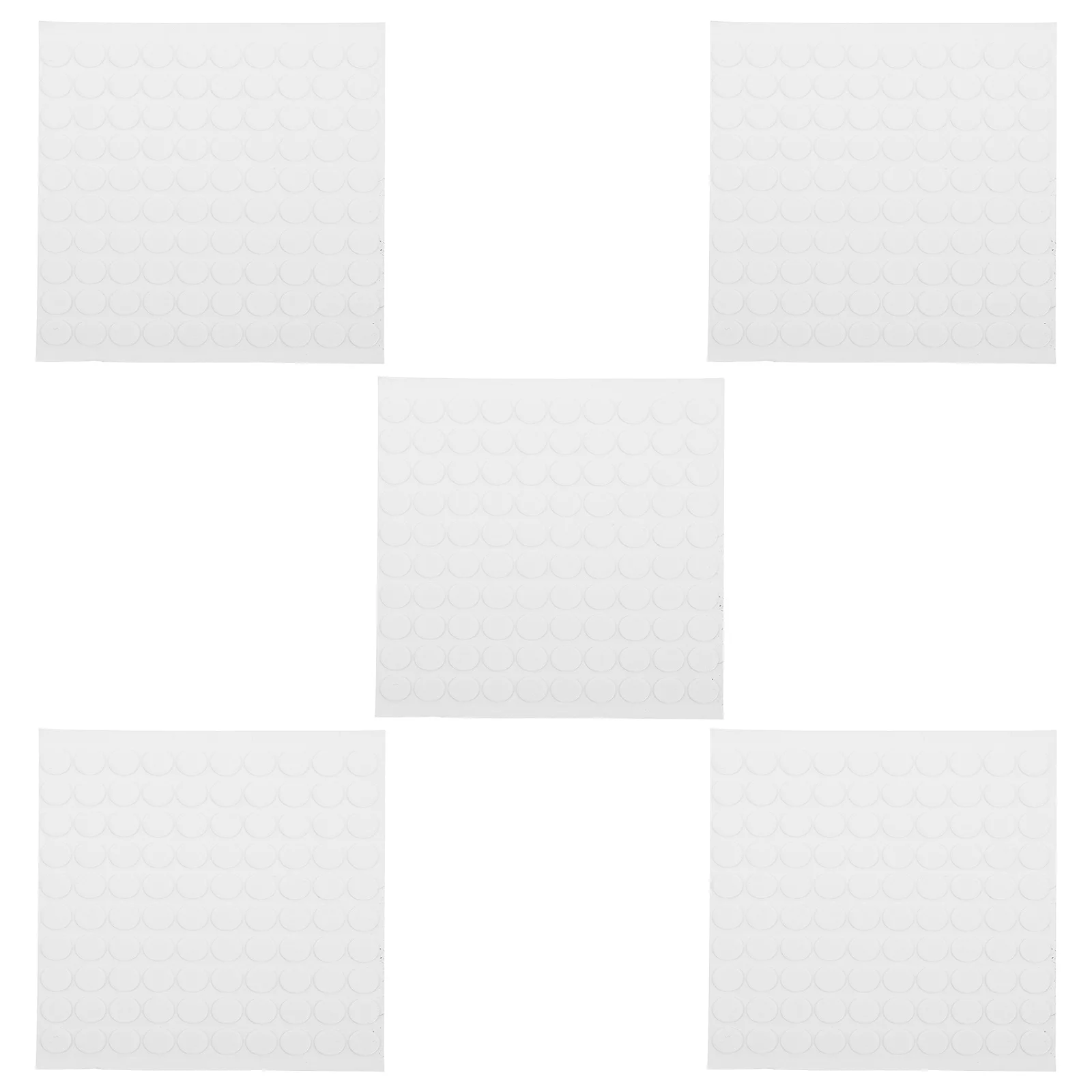 500Pcs Transparent Double-Sided Adhesive Dots Clear Round Strong Acrylic Sticky Tack for Crafts Wall Posters Clear Adhesive Dots