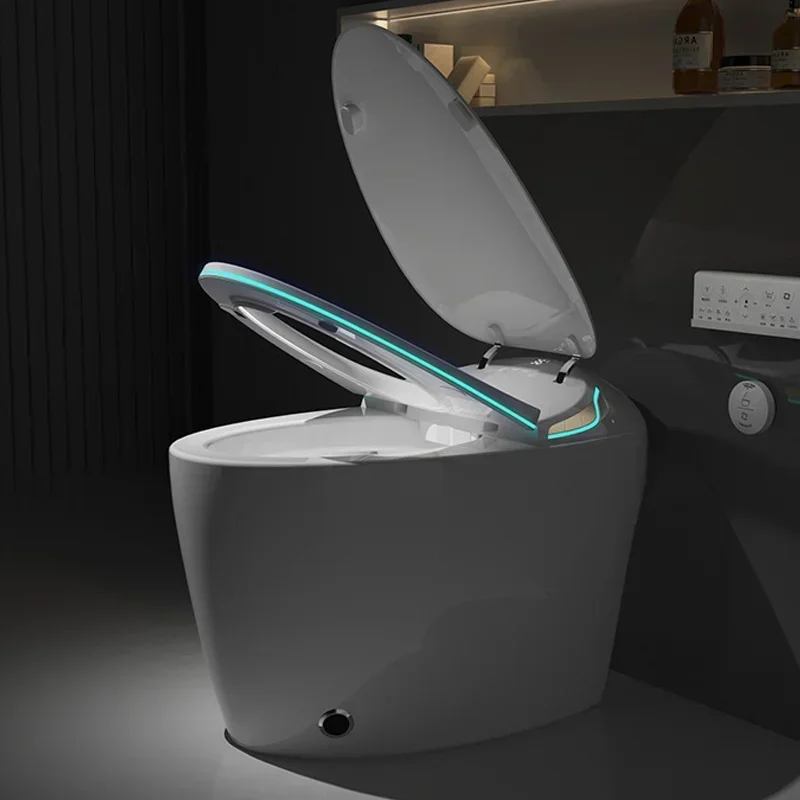 for Smart Egg-Shape Siphon Automatic Toilet Wc Intelligent Smart Bidet Toilet Bowl Electric Inodoro Intelligent