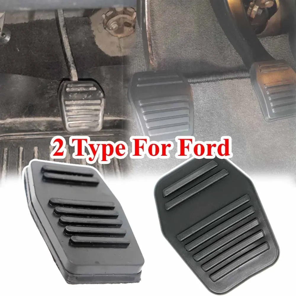 

2Pc For Ford KA 2008 Focus Fiesta Fusion Mondeo Tourneo Transit Car Rubber Brake Clutch Foot Pedal Pad Cover Replacement 6789917