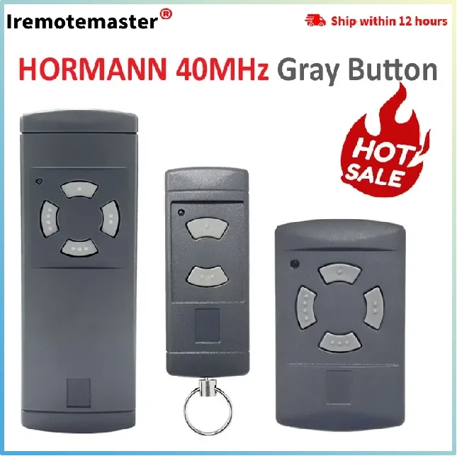 

For Duplicator HORMANN 40 685 mhz HS4 HSE2 HSM4 Garage Door Remote Control Grey Button HORMANN HS4-40 HSE2-40 HSM4-40 Remote Con