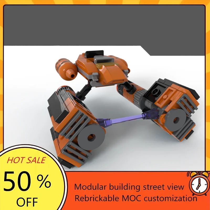 

Набор из 146 деталей: Популярная модель космического корабля из фильма «Звездные войны», конструктор MOC, модульные технологичные блоки, подарок на праздник, игрушка для сборки, детский набор