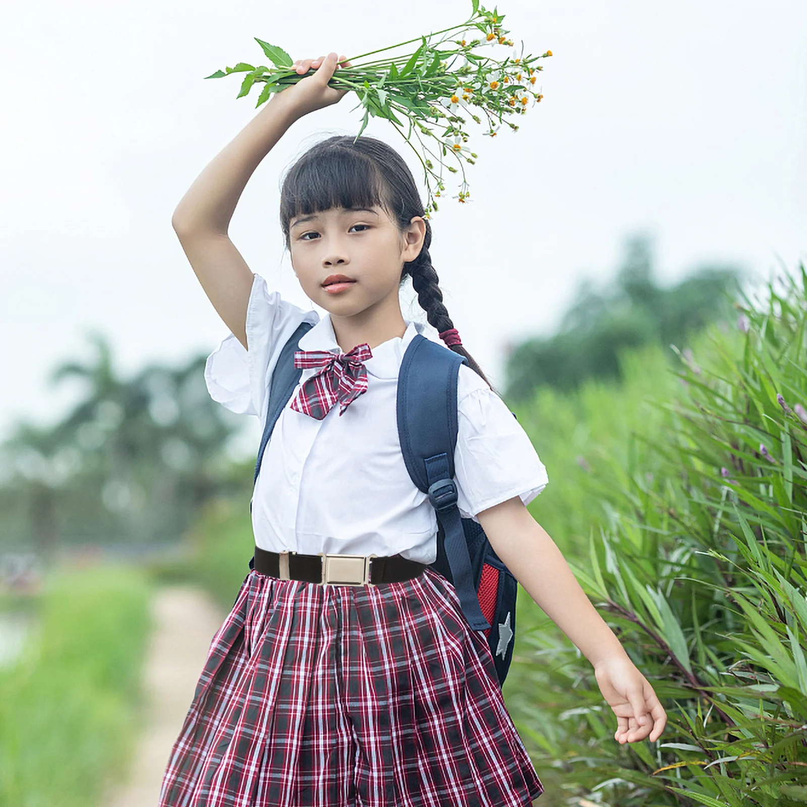 

3Pcs Magnetic Buckle Waist Belt Kids Adjustable Strong Durable Comfortable Belts for Boys Girls Belt Kids Belts for Boys