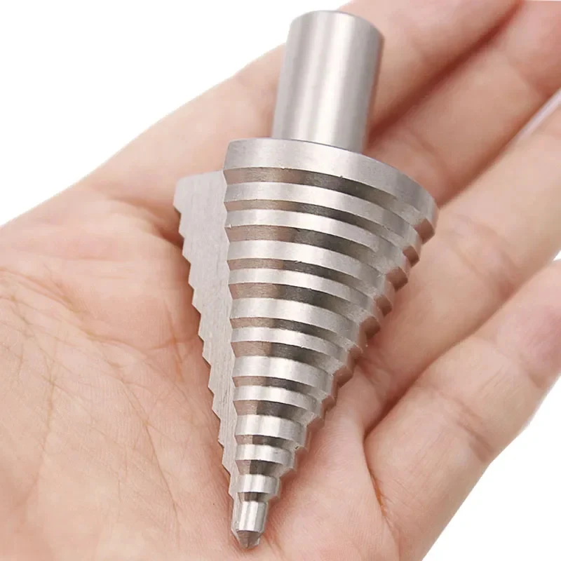 5-35MM High Speed Steel Step Drill Bit Wood Metal Drilling Bit HSS Power Tools Hole Cutter Industrial Reamer Tool Accessories