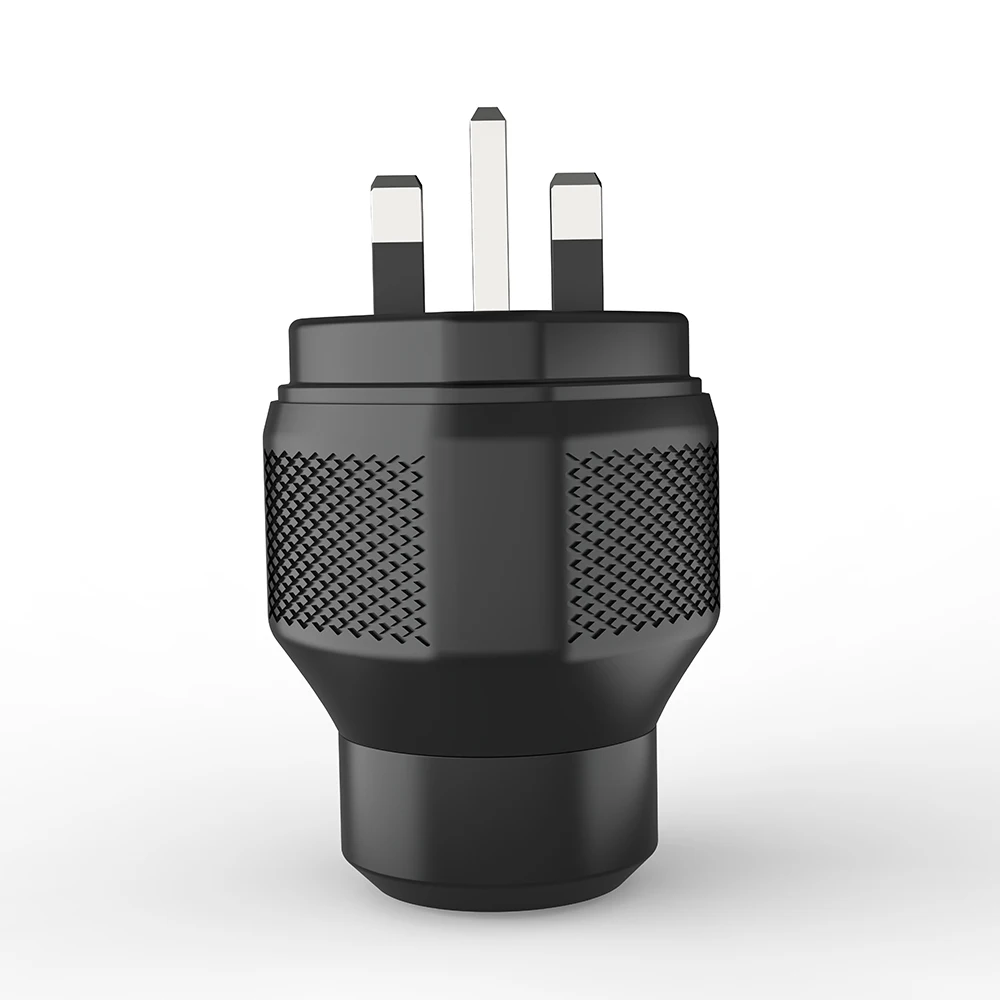 Viborg-enchufe de Red Eléctrica UK01 100%, Conector de cobre puro, chapado en oro/rodio/plata, 13A, Reino Unido e Irlanda