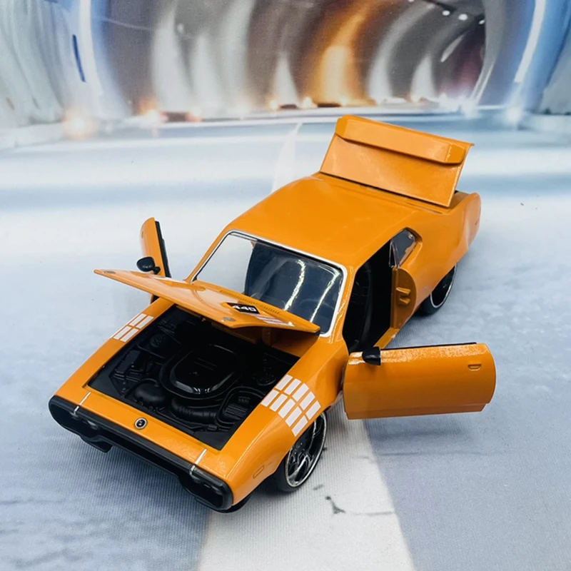 

JADA 1:24 Fast & Furious PLYMOUTH GTX Alloy Car Diecasts & Toy Vehicles Car Model Miniature Scale Model Car For Children