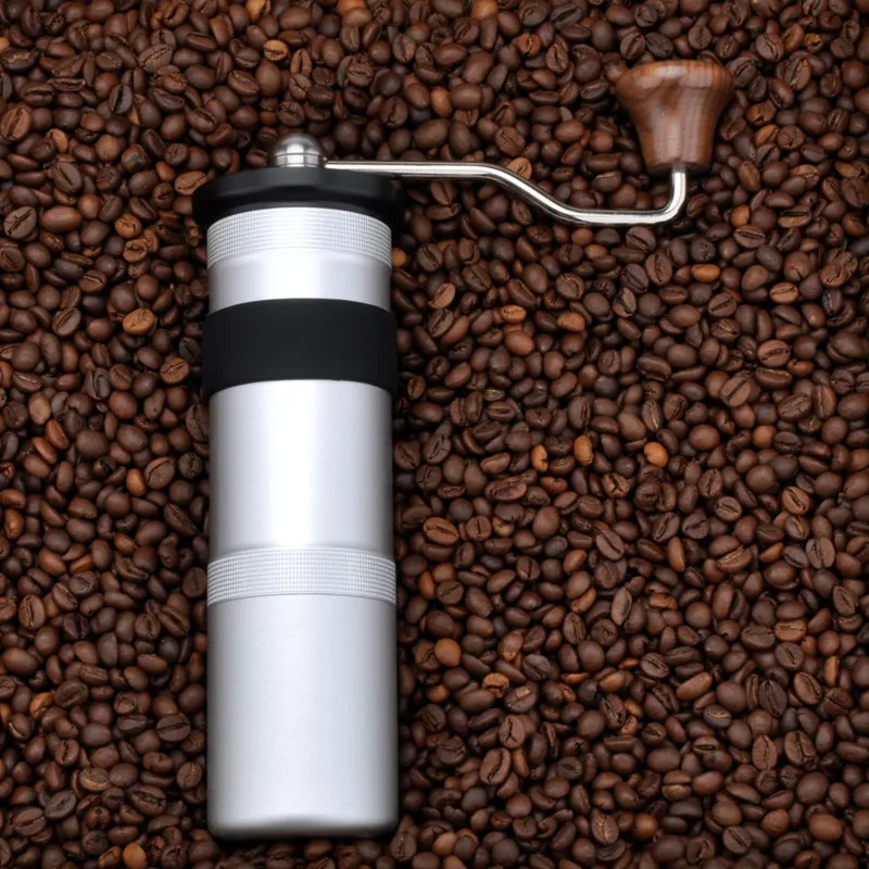 

Coffee grinder Stainless steel Grinding Core Walnut handle Portable espresso grinder Coffee maker Tools Kitchen gadget