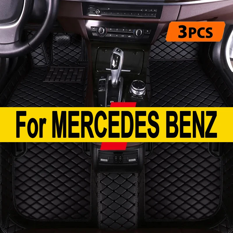 Car Floor Mats For MERCEDES BENZ X Class A AMG A45 AMG C AMG C63 AMG E AMG E55 AMG GT AMG 2seat GT AMG 4seat Car Accessories