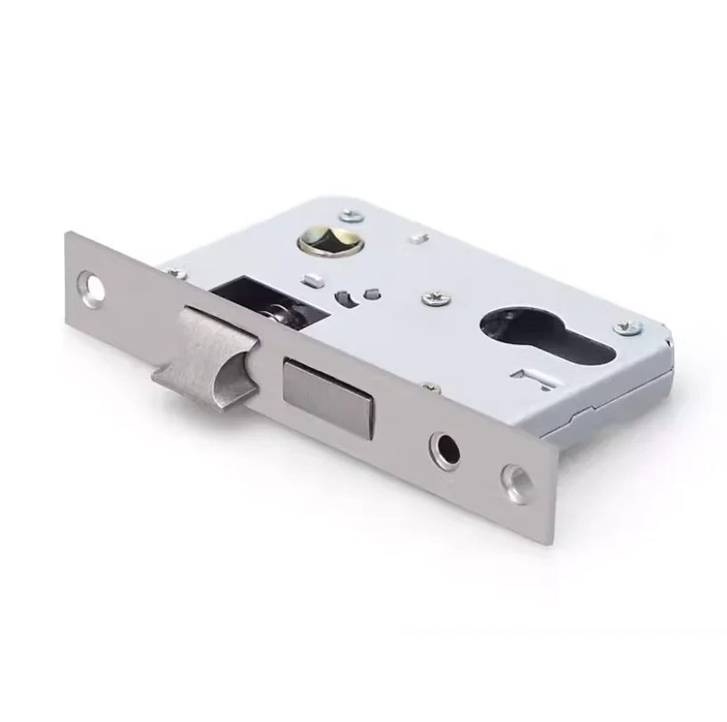 1Pc Mortise Door Lock Body Replacement Interior Bedroom Wood
