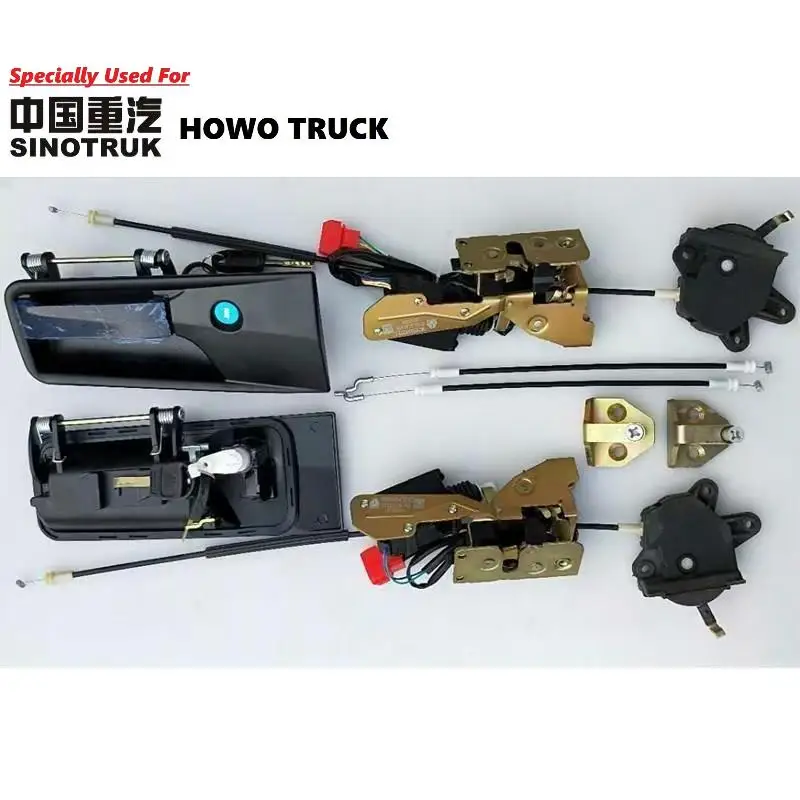 Specially Used For HOWO A7 T7H Truck Original Quality Truck Door lock Assembly WG1664340501 WG1664340502 FOR HOWO A7 T7H
