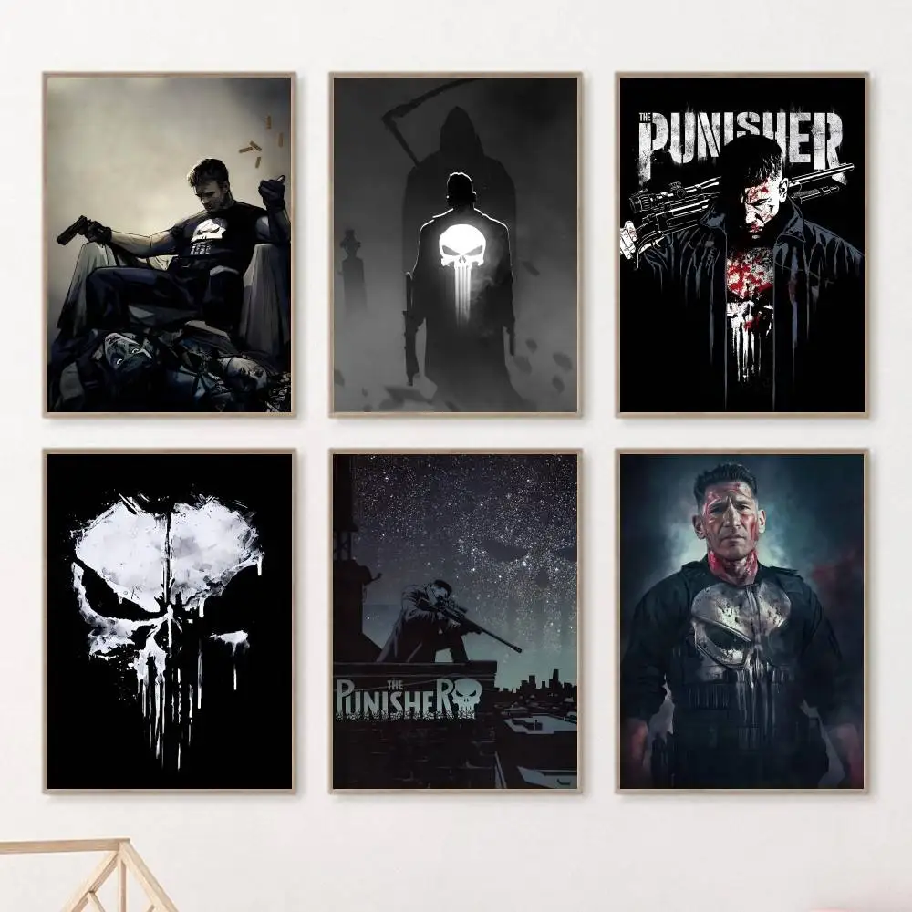 Game Classic Cool Movie The P-Punisher Posters HD Print Vintage Wall Art Decor for Home Study Room