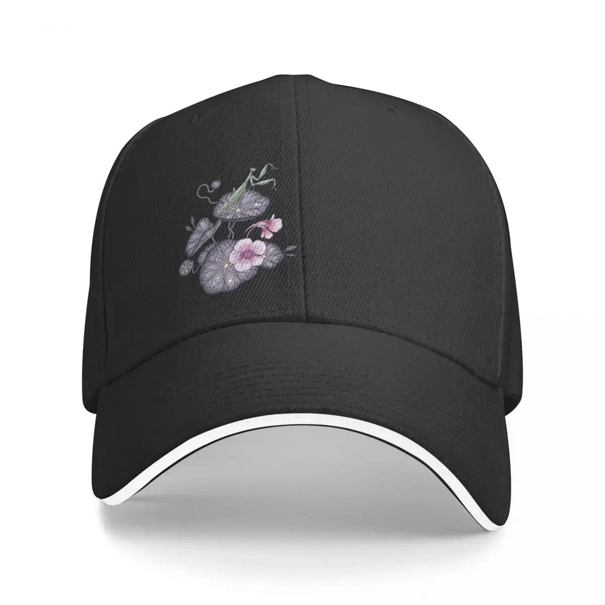 

Black Indian cress garden. Baseball Cap Beach Bag Luxury Man Hat Custom Cap Uv Protection Solar Hat Hats For Men Women's