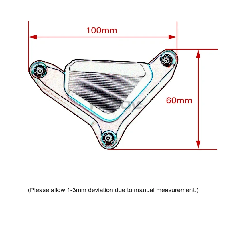For Ducati Monster 821 937 1200 Hypermotard 939 950 Multistrada 1260 Diavel 1200 Motorcycle Accessories Water Pump Protection