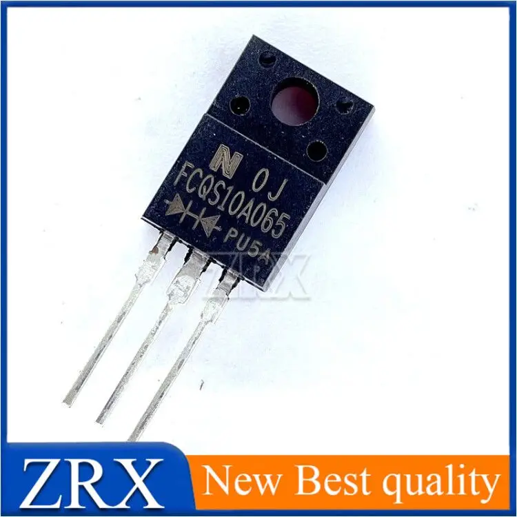 5Pcs/Lot New imported  FCQS10A065 10A065 10A/65V 10A / 65V Schottky diode TO220F In Stock