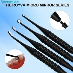 Dental Micro Mouth Mirror Sterilizable Reflector Odontoscope Multifunction Checking Oral Detachable Handle 2mm /3mm/5mm