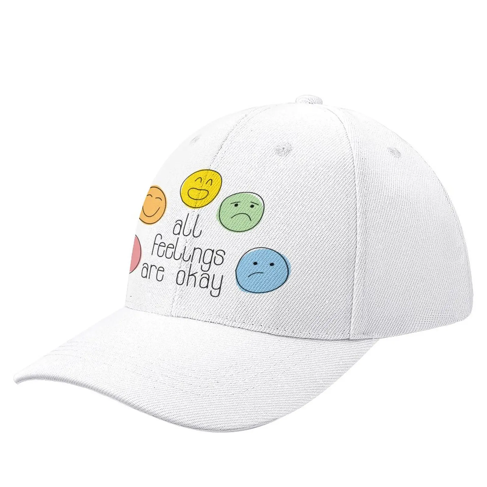 

All Feelings Are Okay Baseball Cap New In The Hat Fluffy Hat Fashion Beach Thermal Visor Men'S Hats Women'S